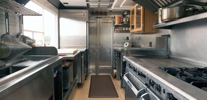 food truck kitchen