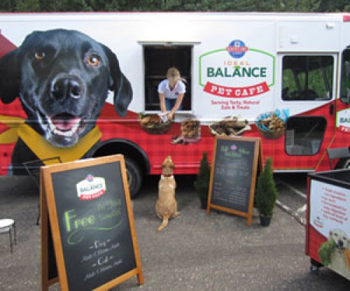 Science Diet Ideal Balance Pet Café Truck