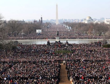 2009 inauguration crowd