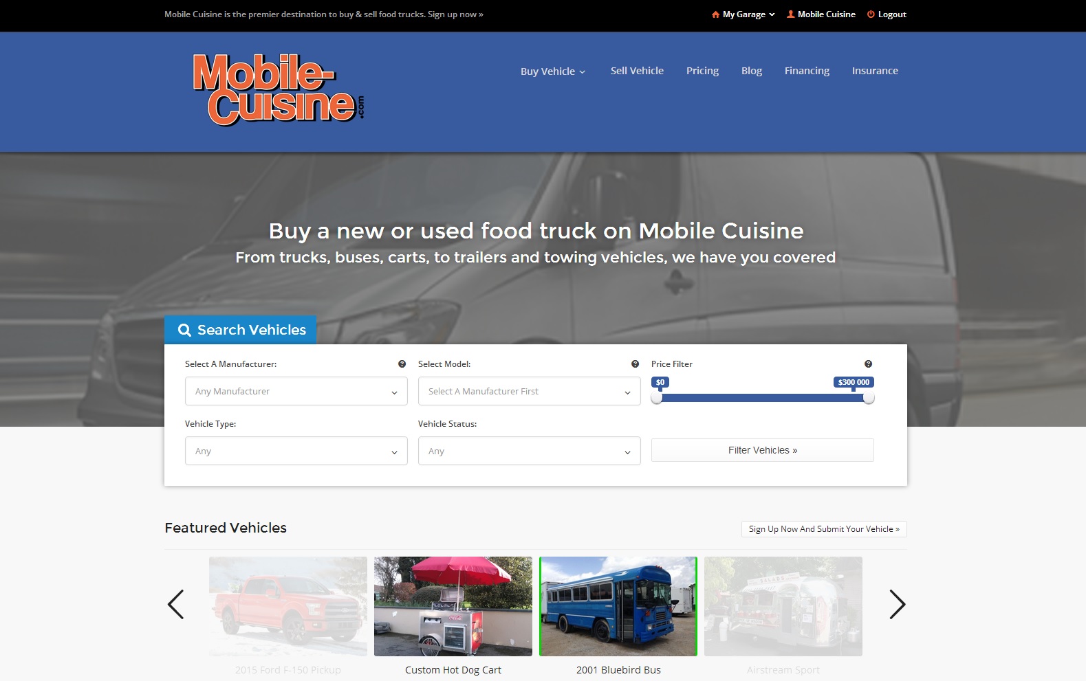 Selling Your Food Truck Online