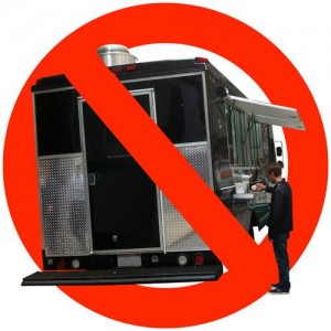 america's cup bans food trucks