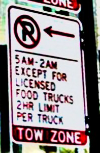 chicago-food-truck parking sign large