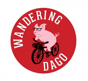 Wandering Dago Food Truck Logo