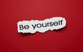 be yourself when speaking
