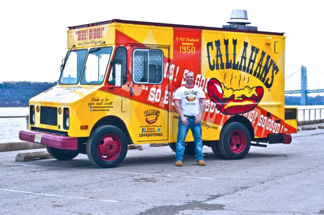 callahans hot dog truck
