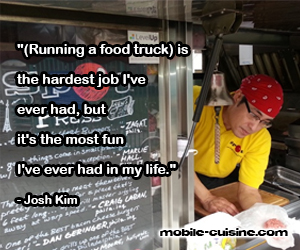 Josh Kim Food Truck Quote
