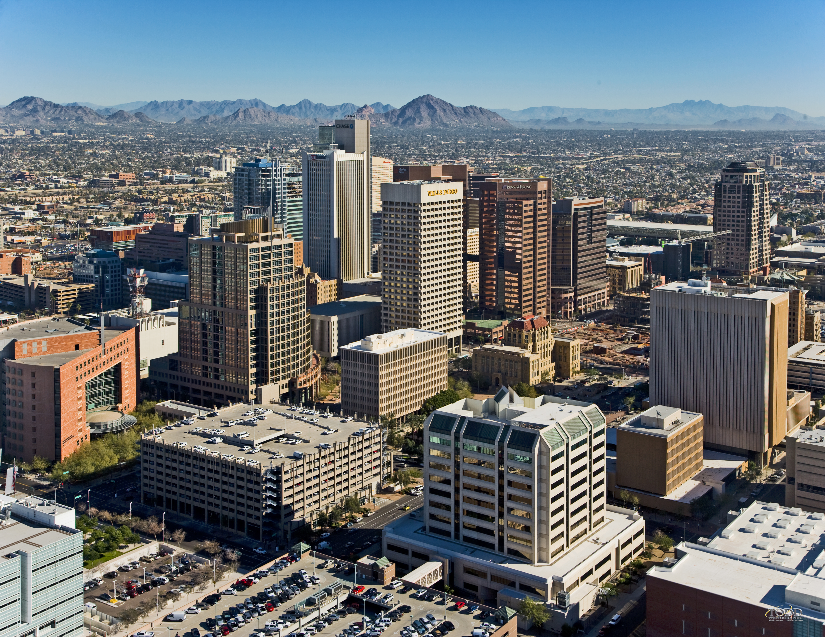 Phoenix AZ skyline