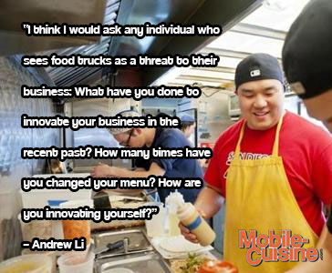 Andrew Li Food Truck Quote