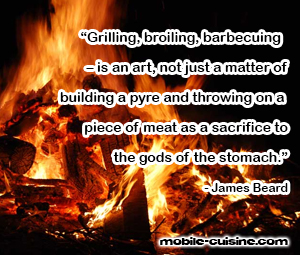 James Beard BBQ Quote