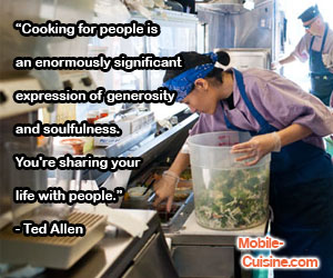 Ted Allen Cooking Quote