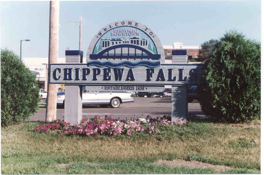 Chippewa falls wi sign