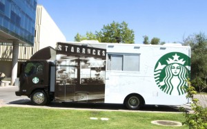 Starbucks food truck