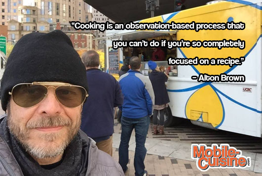 Alton Brown Cooking Quote