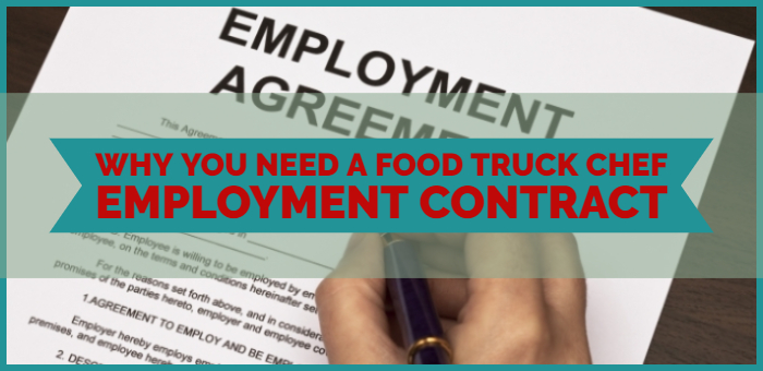 chef employment contract