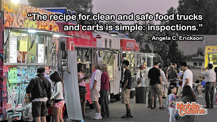 Angela Erickson Food Truck Safety Quote