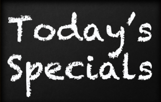 food truck daily specials