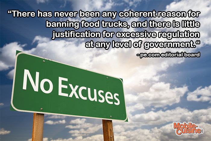 pe editorial food truck ban quote