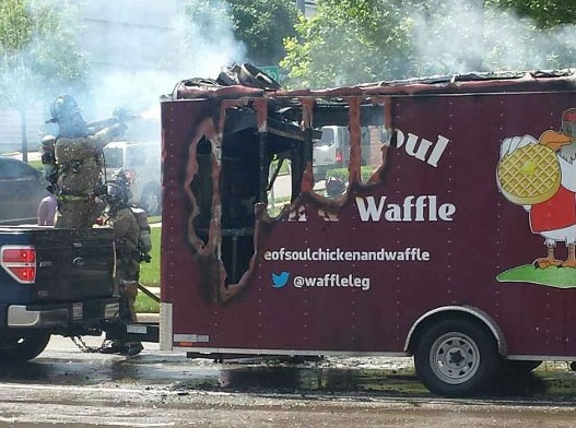 OKC Food Truck Fire