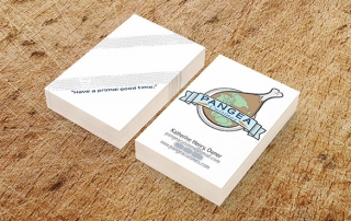 food truck business cards