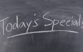 daily specials