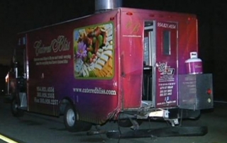 catered bliss food truck accident