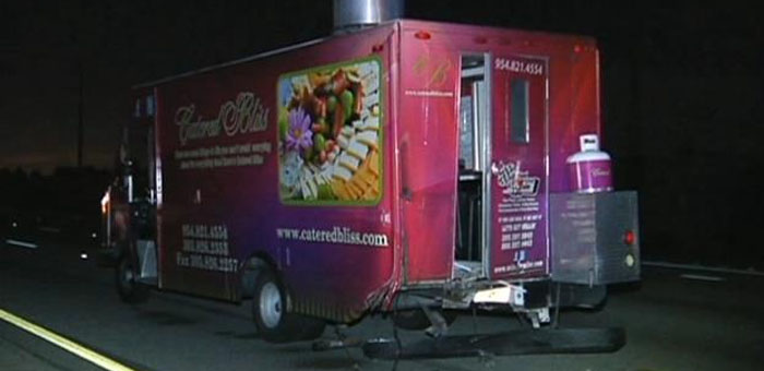 catered bliss food truck accident