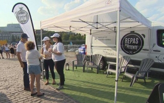 suspended meals food truck