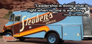 George Van Valkenburg Leadership Quote