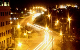 Sioux Falls at night