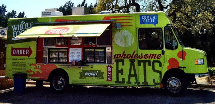 whole foods food truck