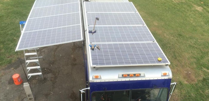 solar food truck
