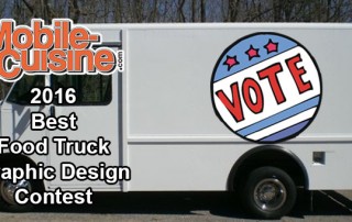 2016 Best Food Truck Graphic Design Vote