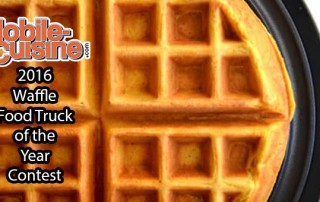 2016 waffle food truck