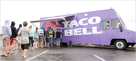 taco bell food truck