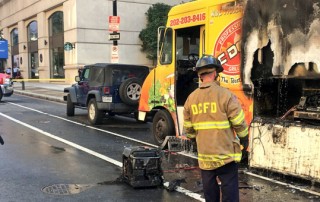 dc doner food truck fire
