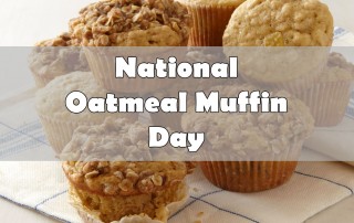 national oatmeal muffin day