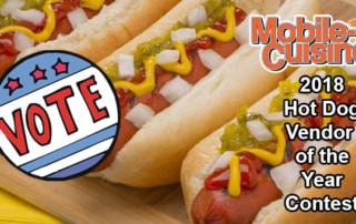 2018 hot dog vendor of the year