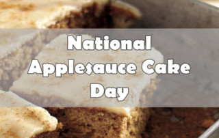 national applesauce cake day
