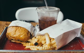 burger fries