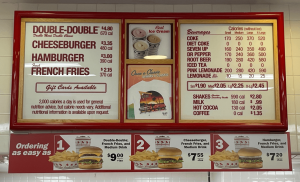 In-N-Out Burger Menu Prices