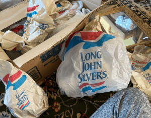 long John silver's bags