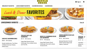 Waffle House Lunch and Dinner Favorites