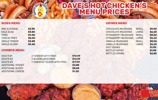Dave’s Hot Chicken-menu-prices