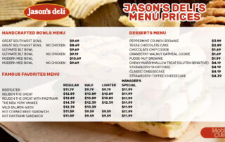 Jason’s Deli-menu-prices