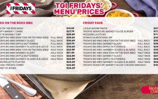 TGI Fridays-menu-prices
