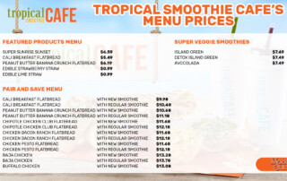 Tropical-Smoothie-Cafe-menu-prices