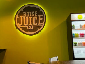 Boise Juice Co. sign