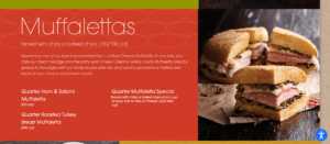 muffalettas menu 