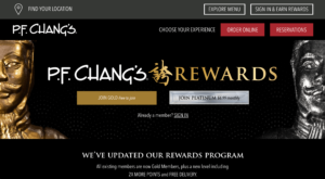 P.F. Chang's Rewards Program