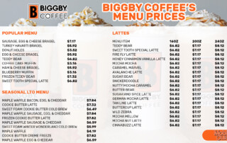 Biggby-Coffee-menu-prices